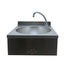 LAVAMANOS ASBER LM-44 | Lavamanos Pared | Temporizador Oculto | Acero Inoxidable | Gris | Cocina Restaurante Bar Ideal Negocio Limpieza Manos Mejor Opción Disponibles Acero Inoxidable Color Gris Accesorios Pulsador Temporizado Palanca Fácil Accionamiento Caño Soporte Giratorio Mezclador Llaves Regulación Caudal Agua Fría Caliente Tubos Flexibles Alta Presión Válvula Desague Pulsador Temporizador Oculto Sistema Accionamiento Aporta Seguridad Comodidad Utilizado No Sobresale Lavamanos 