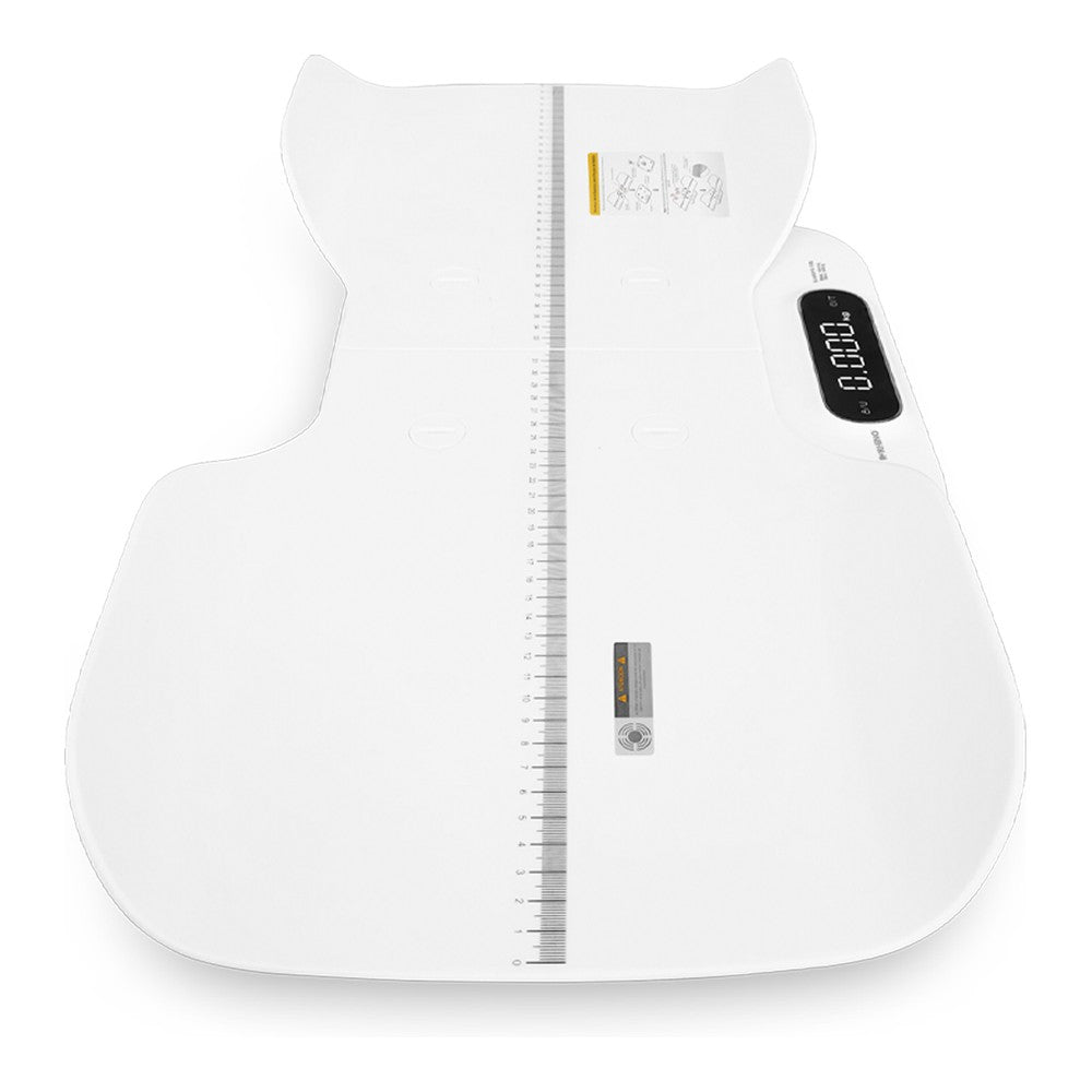 BÁSCULA RHINO BABEPE-180 | Báscula para Bebés y Adultos 2 en 1 | Capacidad 180 kg | Multirango 5 g a 50 g | Consultorio Hogar Guardería