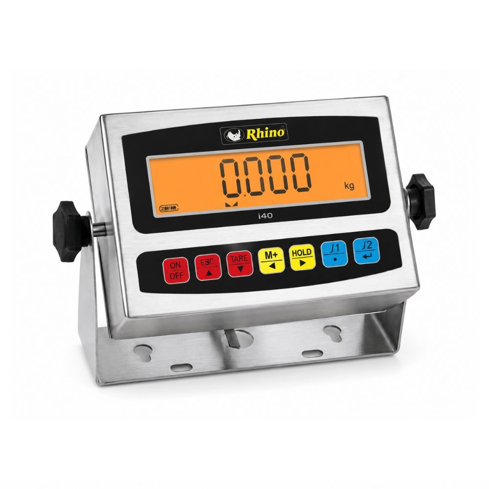 Báscula Plataforma Rhino PLABA-15+I-PAG, báscula plataforma de bajo perfil.