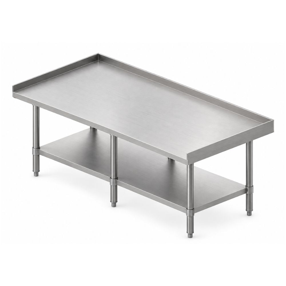 ASBER AB-60 Neutral Base | Neutral Stove Base | Tube Legs | Stainless Steel | Detachable | Kitchen, Restaurant, Hotel