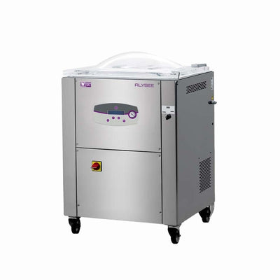 EMPACADORA AL VACÍO BESSER VACUUM ALYSEE+ | Empacadora al Vacío | Barra Sellado de 65 cm | Acero Inoxidable | Solidos Pan Carnes Frias Pasta Pure Ensalada