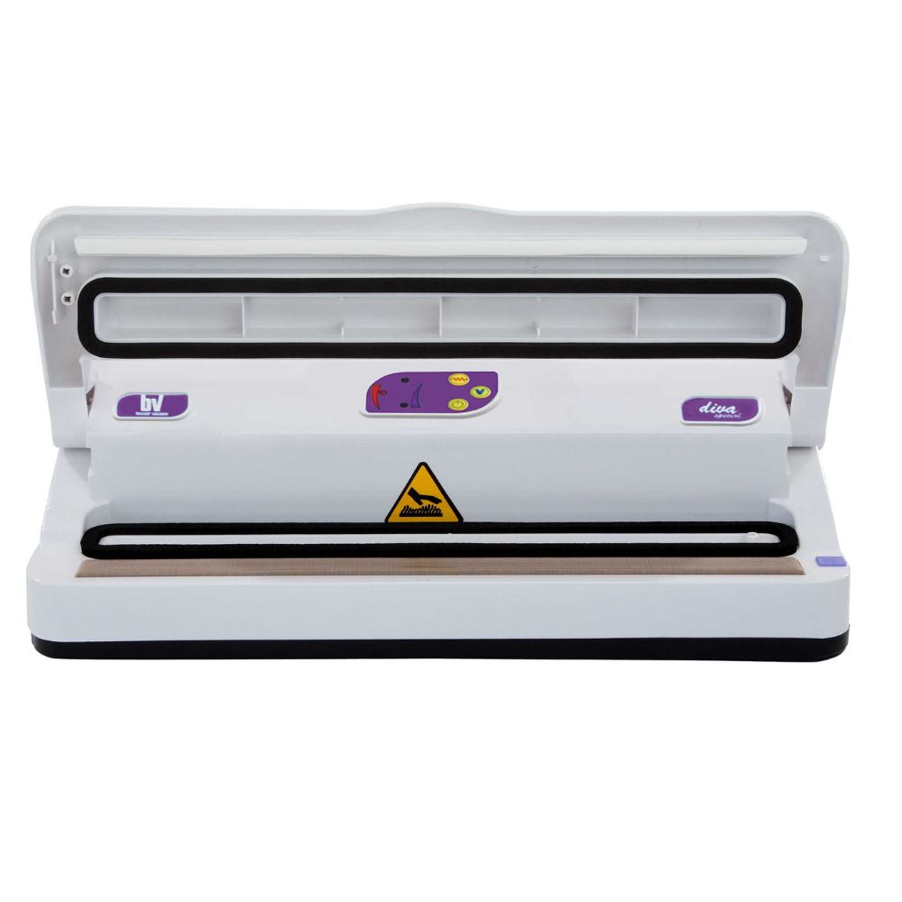 EMPACADORA AL VACÍO BESSER VACUUM DIVA | Empacadora al Vacío | Barra Sellado de 33 cm | Polimero | Negocio Alimentos Jamones Caldos Cremas
