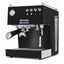 Cafetera International Duo Prof DUO115N, cafetera española expreso, en acero inoxidable.