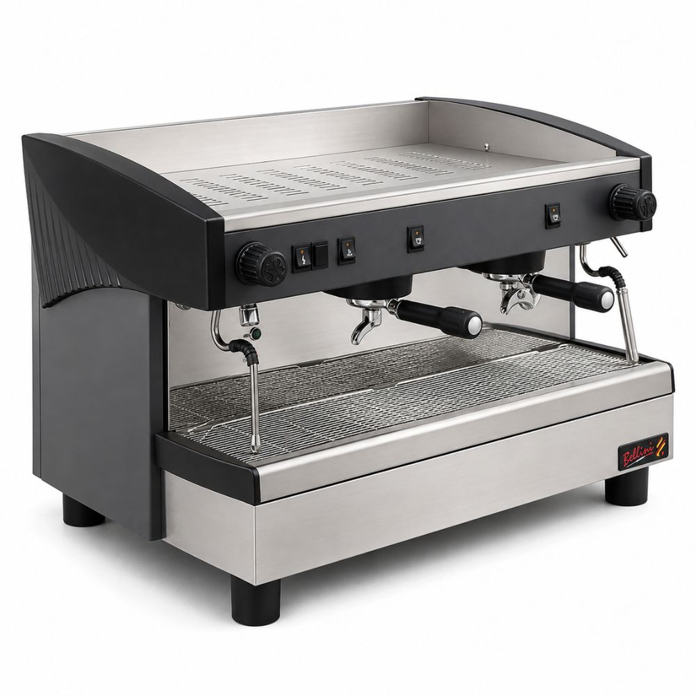 Cafetera Italiana Bellini MS100, maquina de café semiautomática.