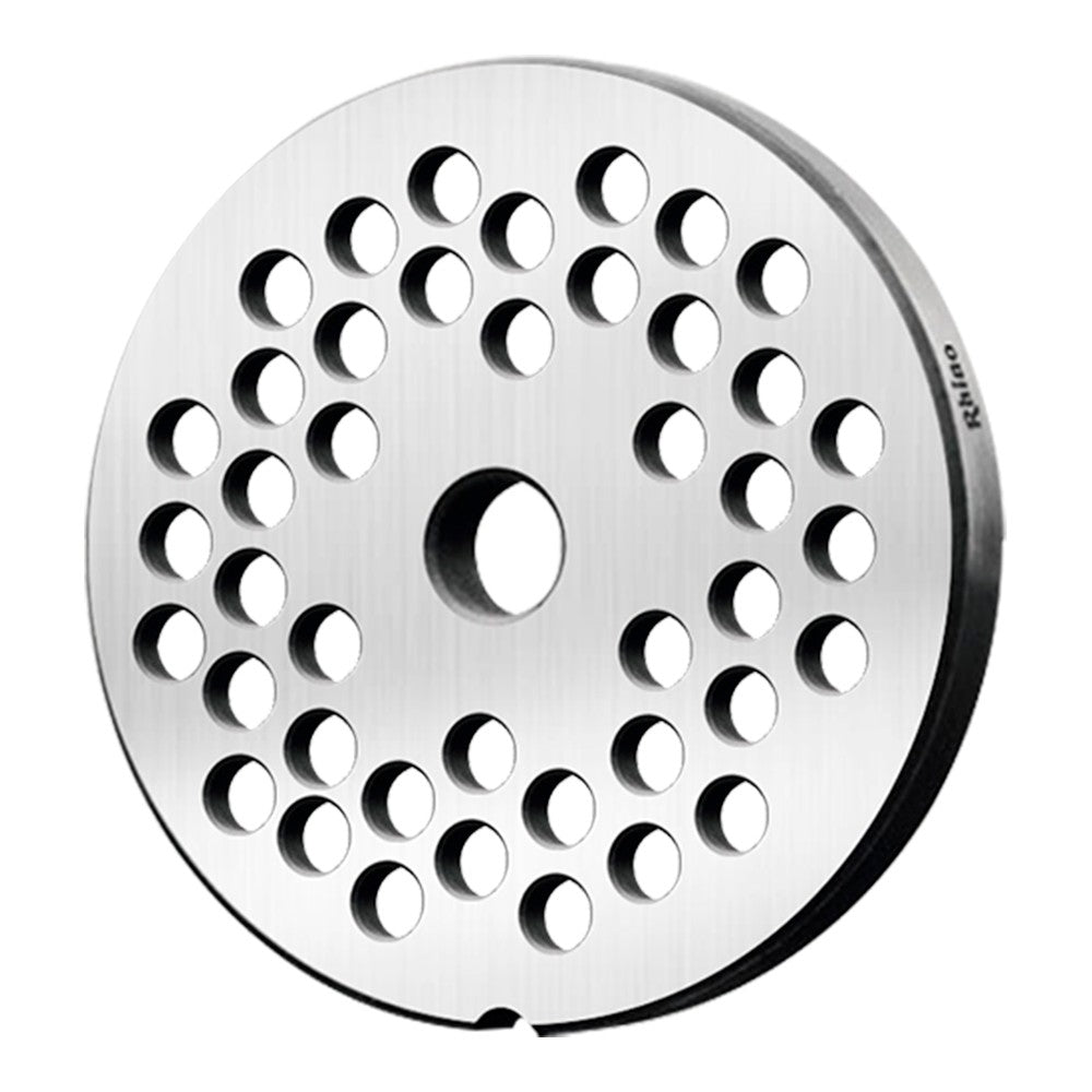 CEDAZO RHINO CEDA12-6 | Cedazo para Molino de Carne 12 | Medida 1/4 | Acero Inoxidable | Carnicería Cocina Industrial