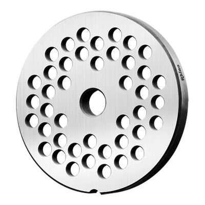 CEDAZO RHINO CEDA12-6 | Cedazo para Molino de Carne 12 | Medida 1/4 | Acero Inoxidable | Carnicería Cocina Industrial