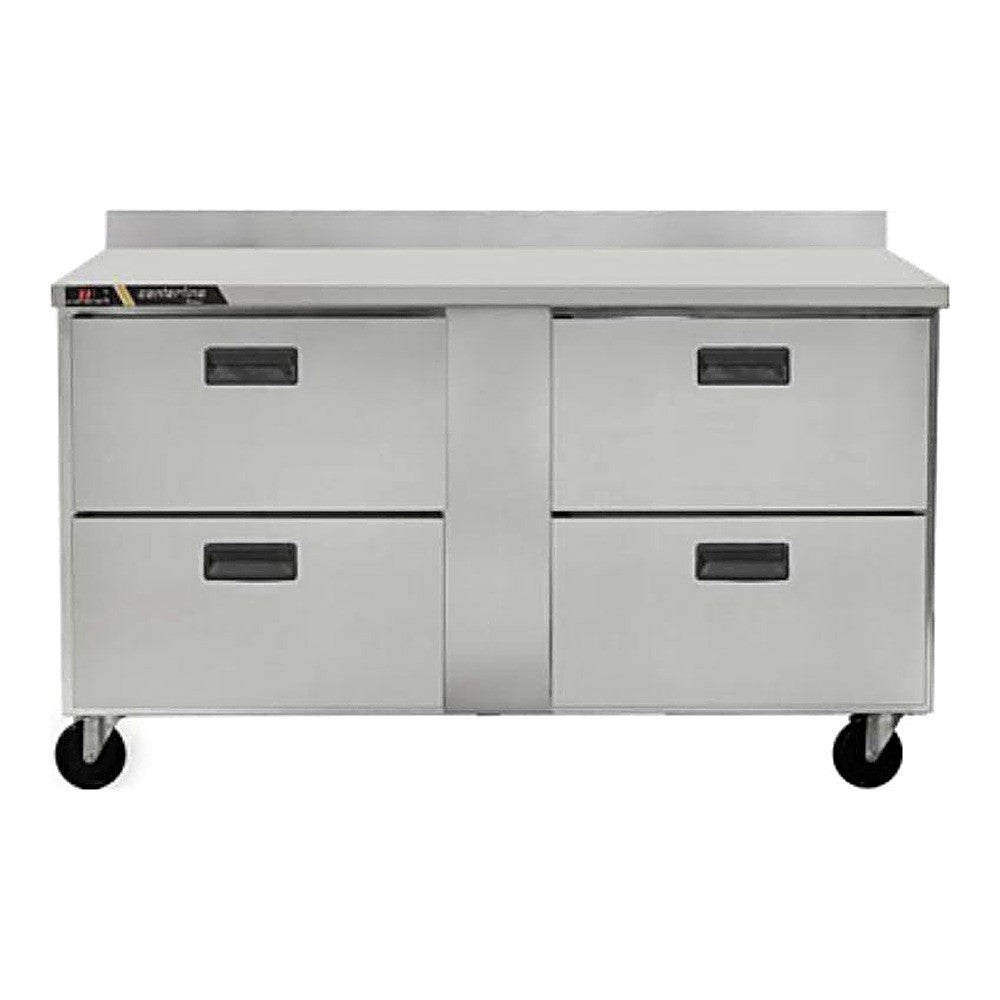 Congelador Centerline CLUC-60F-DW-WT, congelador bajo barra mesa trabajo.
