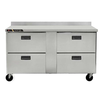 Congelador Centerline CLUC-60F-DW-WT, congelador bajo barra mesa trabajo.