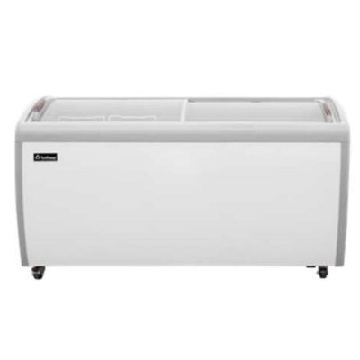 CONGELADOR ICEHAUS CHPC-460 | Congelador Horizontal | 16 Pies Cúbicos | Puerta Cristal | Enfriador y Congelador Combinado | Super Mercado Tienda Negocio Tienda de Conveniencia Departamentales Autoservicio