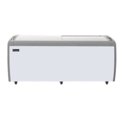 ICEHAUS CHPC-560 Freezer | Chest Freezer | 19.5 Cubic Feet | Glass Door | Refrigerator and Freezer Combination | Supermarket Store