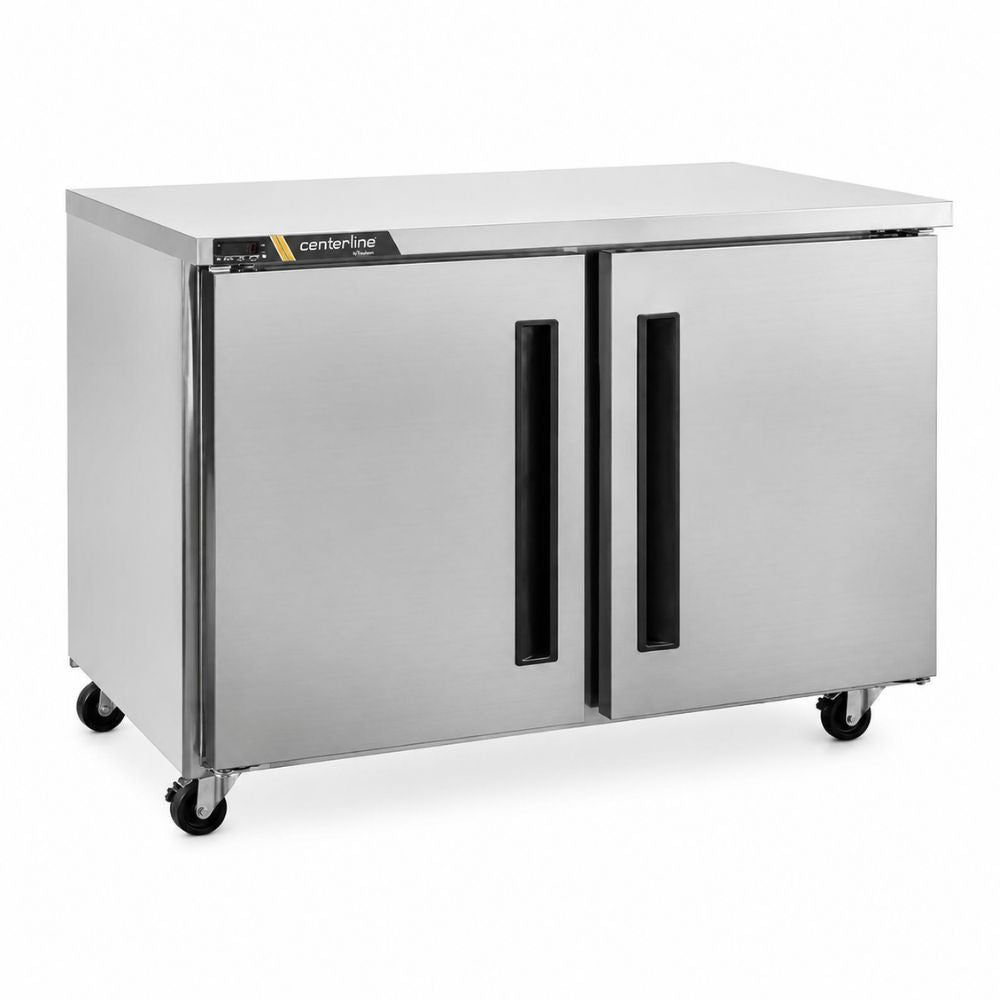 Congelador Centerline CLUC-48F-SD-LL, congelador bajo barra, en acero inoxidable.
