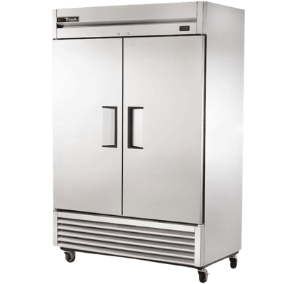 TRUE CONGELADOR T-49F-HC | Hotel Restaurante Cafeteria | Vertical | 2 Solidas | Acero Inoxidable | CongeladoPuertaAceroSolidaCongeladosAlimentosMariscosCarnesNegocioCocinaIndustrialComedorTiendaAutoservicioProfesionalRejillasEstantesUsoRudo