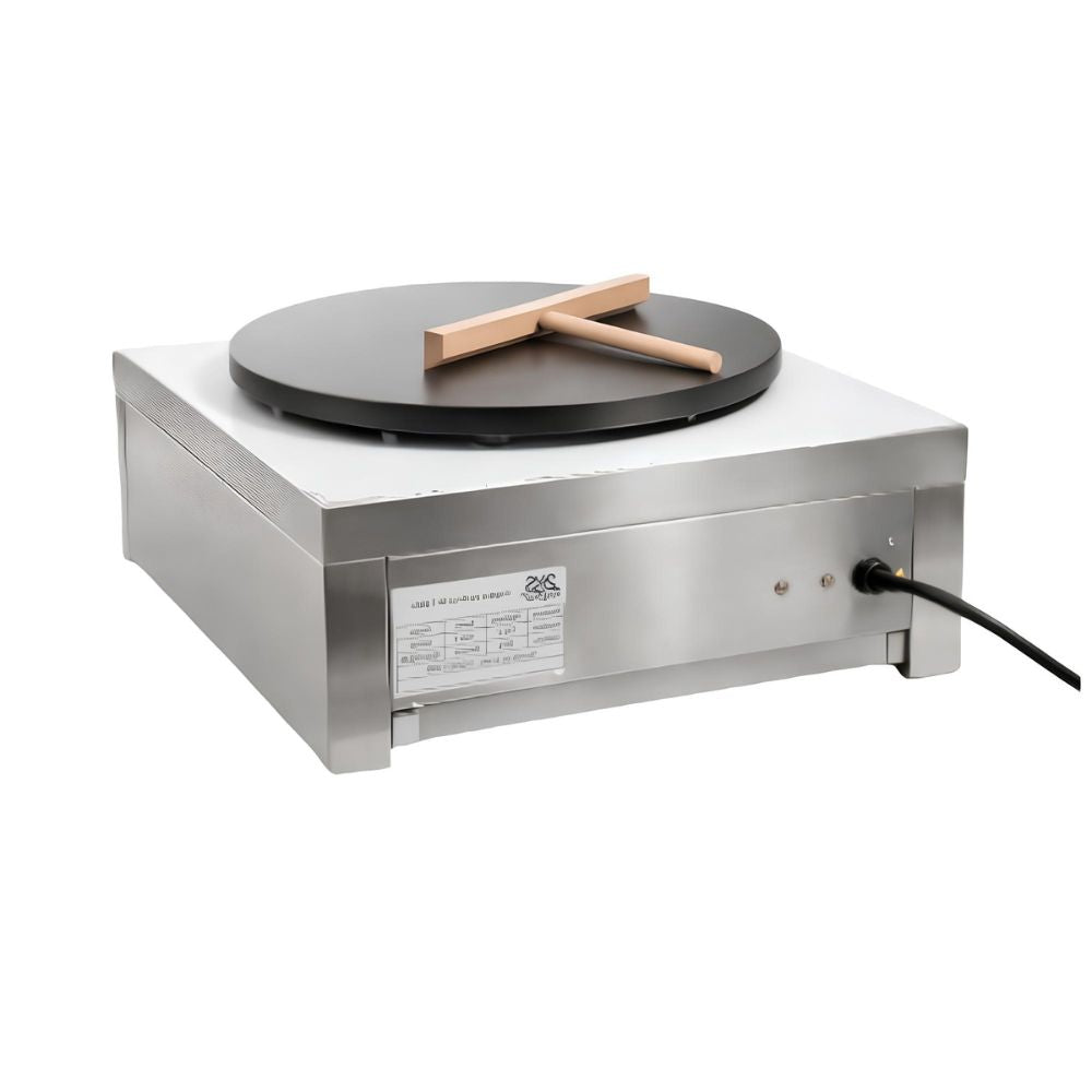 CREPERA KINGSTAR SUZETTE E | Máquina Crepera | Eléctrica | 1 Plato | Restaurante Cafetería Negocio Crepería Restaurante Negocio Local Crepas Creps Crepe Cocina 