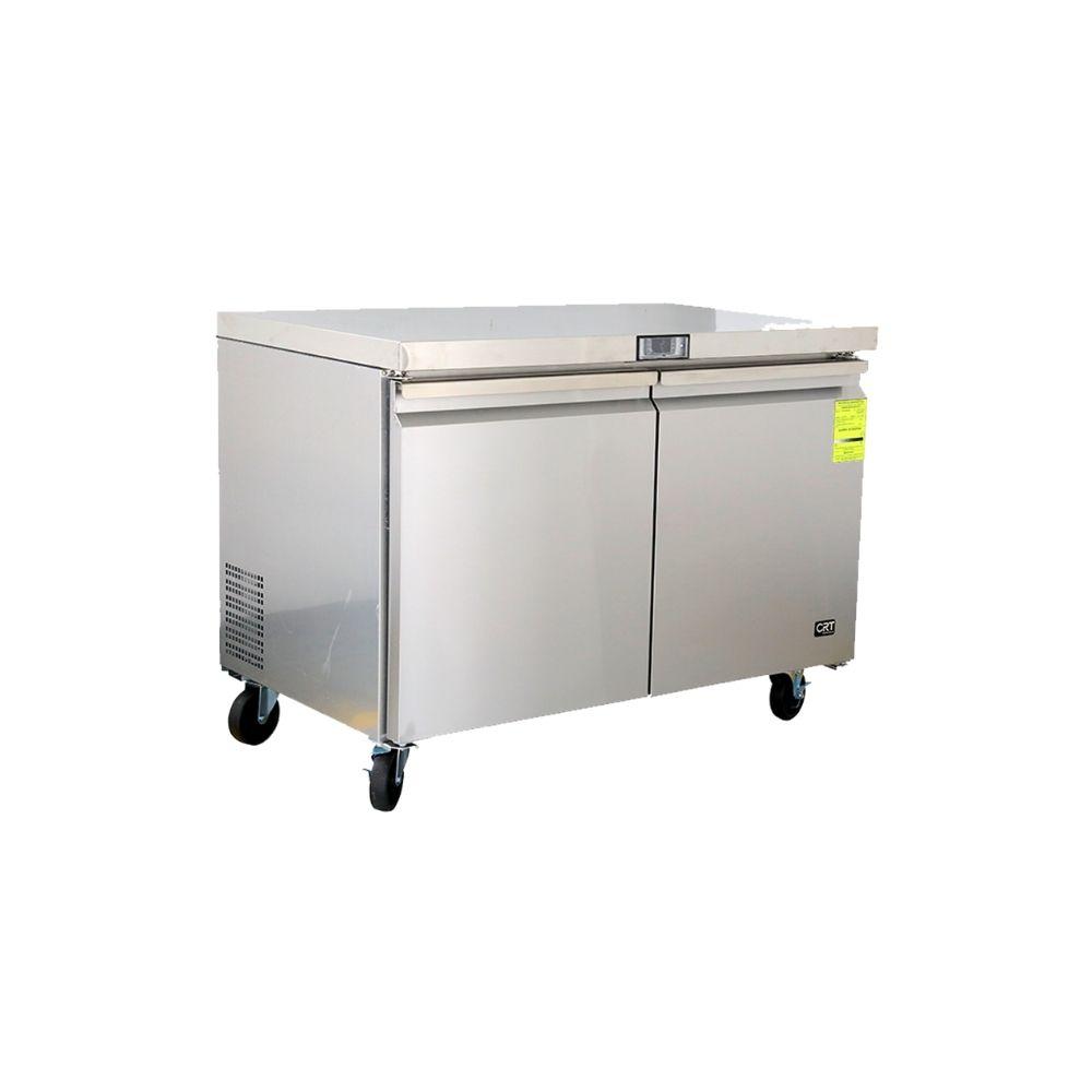 CRT MRCB482 Mesa Fria Bajo Barra 2 Puertas 2 Parrillas Acero Inoxidable Restaurante Bar Comedor Industrial Cocina Comercial Profesional Hotel Hogar Eventos Culinarios Resorts Banquetes Buffets Alimentos Bebidas Cafeterias Pastelerias Panaderias Tiendas Comestibles Supermercados Almacenar Exhibir Alimentos Refrigerados Frutas Verduras Carnes Lacteos. KitchenMax.Store. Envíos seguros a todo México. Cotiza hoy mismo.
