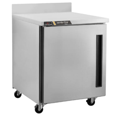 Centerline CLUC-27R-SD-WTR 27" Refrigerador Bajo Barra Cubierta Mesa de Trabajo Puerta Solida Abertura Derecha -  - Centerline - KitchenMax Store