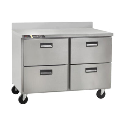 Centerline CLUC-48F-DW-WT 48” Congelador Bajo Barra Mesa Trabajo 4 Cajones 122.4 cm -  - Centerline - KitchenMax Store