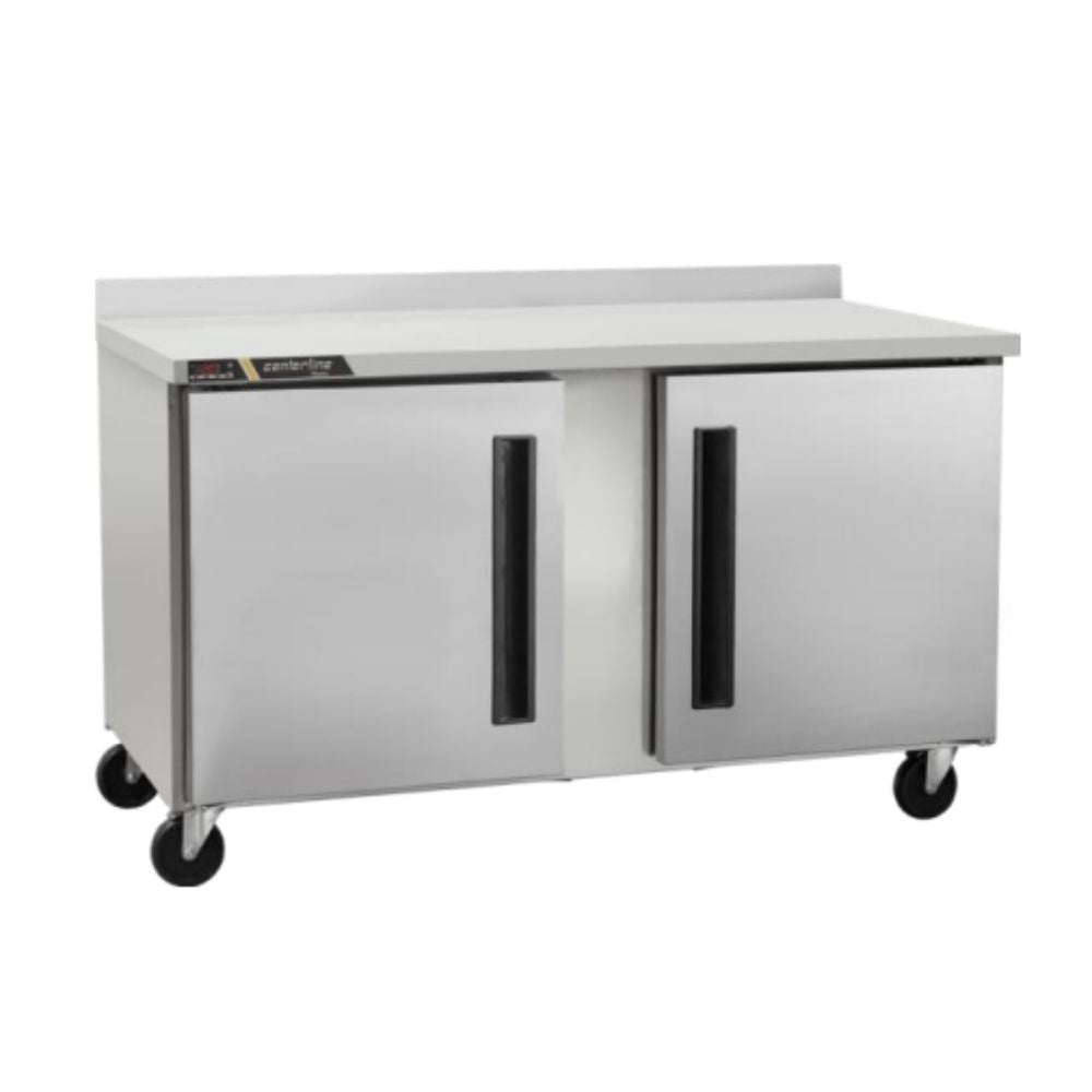 Centerline CLUC-60F-SD-WTRR 60” Congelador Bajo Barra Mesa Trabajo 2 Puertas Solidas Abertura Derecha-Derecha 152.9 cm -  - Centerline - KitchenMax Store