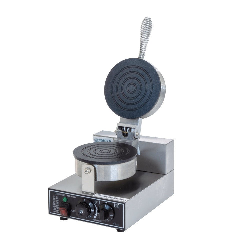 Wafflera con Forma de Disco 1 Pieza Migsa WDR-1, waffleras, en acero inoxidable.