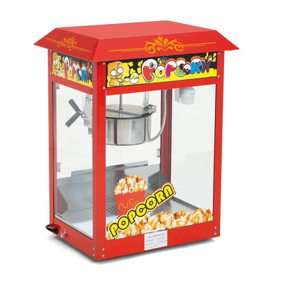Palomera Migsa MPE-6, máquina de palomitas, en acero inoxidable.