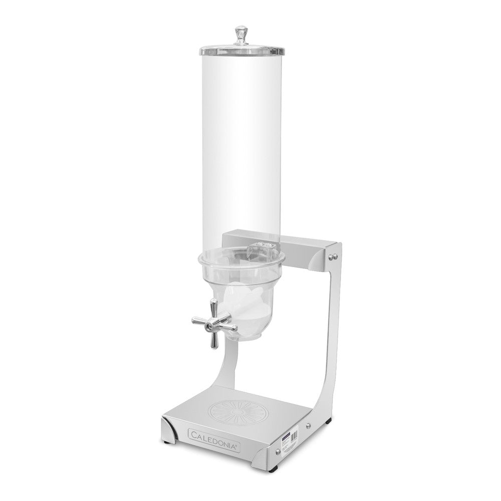 DISPENSADOR DE CEREALES RHINO DISCER-3.5 | Dispensador de Cereales | Capacidad 3.5 L | Acero Inoxidable y Policarbonato | Hotel Buffet Cafetería