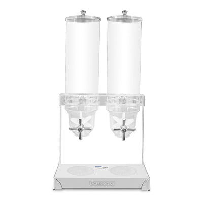 DISPENSADOR DE CEREALES RHINO DISCER-7 | Dispensador de Cereales | Capacidad 7 L | Acero Inoxidable y Policarbonato | Hotel Buffet Cafetería