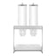 DISPENSADOR DE CEREALES RHINO DISCER-7 | Dispensador de Cereales | Capacidad 7 L | Acero Inoxidable y Policarbonato | Hotel Buffet Cafetería