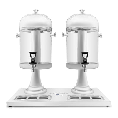 DISPENSADOR DE BEBIDAS RHINO DISJU-16 | Dispensador Cilíndrico de Bebidas | Capacidad 15 L | Tubo Central para Hielo | Buffet Hotel Restaurante