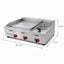 EQUIPO MIXTO KINGSTAR EMPFKG | Plancha y Freidora | Gas | Restaurante Comida Rápida | Estufa Maestra Multifuncional Parrilla Plancha Horno Freidor Gratinador a Gas Acero Inoxidable Restaurante Cocina Industrial Fonda Cenaduría Comedor Industrial