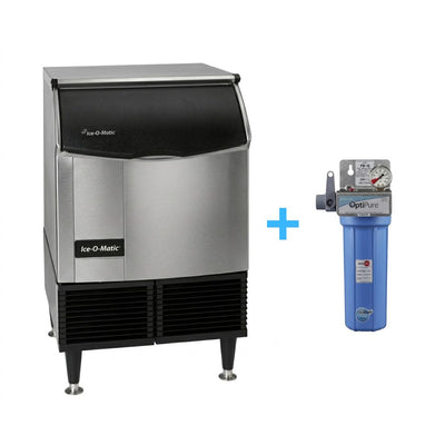 Fábrica de Hielo Ice-o-matic ICEU220FA, máquina de hielo en cubo.