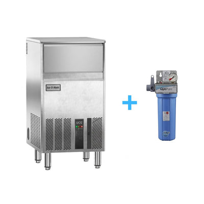 Fábrica de Hielo Ice-o-matic UCG100A, máquina de hielo en cubo gourmet.