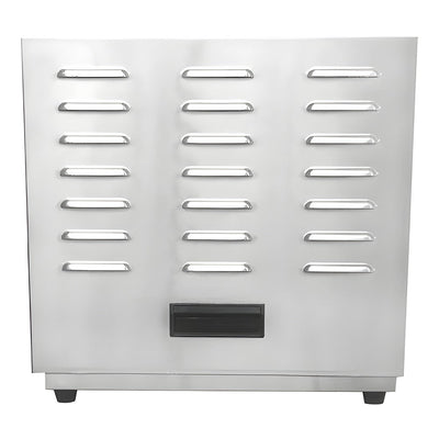 Deshidratador de Alimentos Migsa FD-1, 10 rejillas, en acero inoxidable.