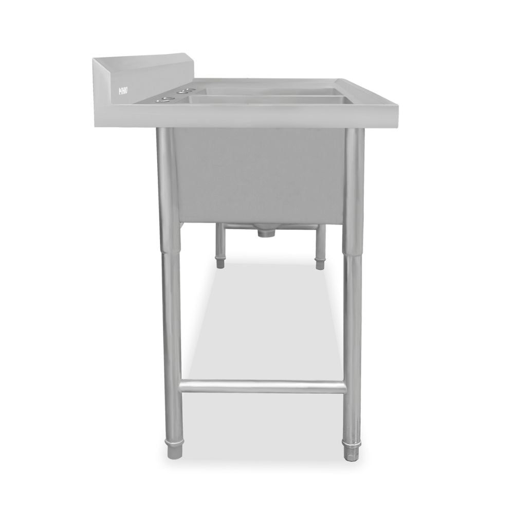 FREGADERO RHINO FREGA-2T | Fregadero | 2 Tarja | Frente 160 cm | Cocina Bar Restaurante Restaurante Cocina Industrial Bar Hotel Comedor Industrial Negocio