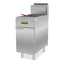 FREIDOR RHINO FREI-22LP | Freidora a Gas LP | Capacidad 22 L | 3 Quemadores y 2 Canastillas | Acero Inoxidable | Restaurante Cocina Industrial