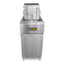 FREIDOR RHINO FREI-22LP | Freidora a Gas LP | Capacidad 22 L | 3 Quemadores y 2 Canastillas | Acero Inoxidable | Restaurante Cocina Industrial