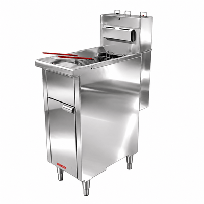 Freidora Coriat Challenger-e Master Premium, 1 tina, en acero inoxidable.