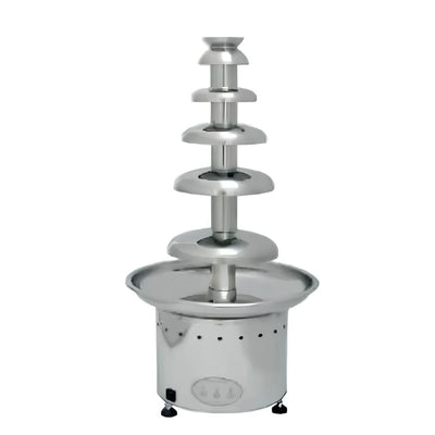 MIGSA CF44A | Fuente de Chocolate | Fresas Bombones Cubiertos | 6 Cascadas | Servicio 80 - 500 Personas | 5 Kilos | Eléctrica | Fiestas Alimentos Trabajo Uso Rudo Bares Cafeterías Buffet Restaurante