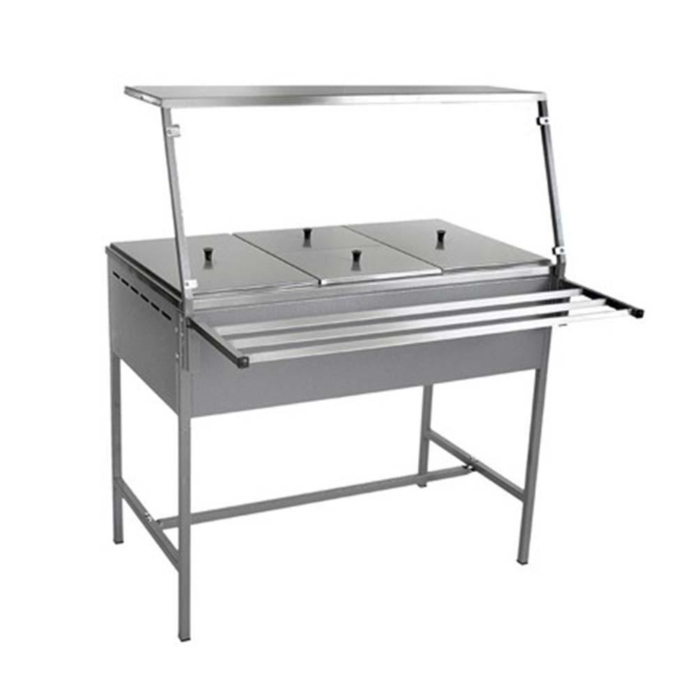 Ferro 16721003 Vaporera 4 Insertos Repisa Cubreestornudos - Baño maría / Vaporera / Mesa Caliente - Fria - Ferro - KitchenMax Store