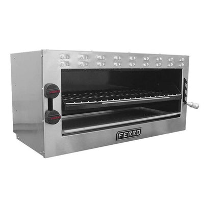 Ferro 23151022 Salamandra 36" Acero Inoxidable 2 Quemadores - Salamadra - Ferro - KitchenMax Store