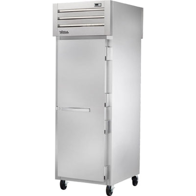 GABINETE CALIENTE TRUE STR1HPT-1S-1S | Gabinete con Calefacción Vertical | 1 Puerta Solida | Acero Inoxidable Aluminio | Restaurante Cocina Industrial Panaderia Pasteleria Restaurante Cocina Industrial Banquetes Pan Masa Hoteles Cafeterías Estadios Arenas Empresas de Servicio Alimentación Caliente Alimentos 