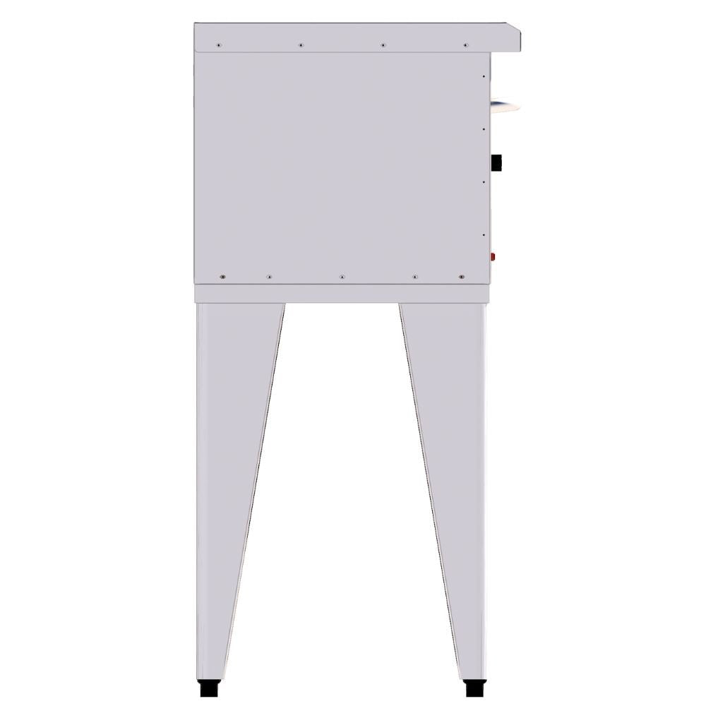 Horno Delta PIZZA-3, horno pizzero, en acero inoxidable.