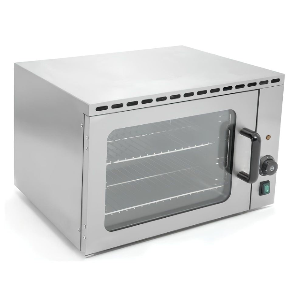 Horno Migsa EN-10, horno convección, en acero inoxidable.