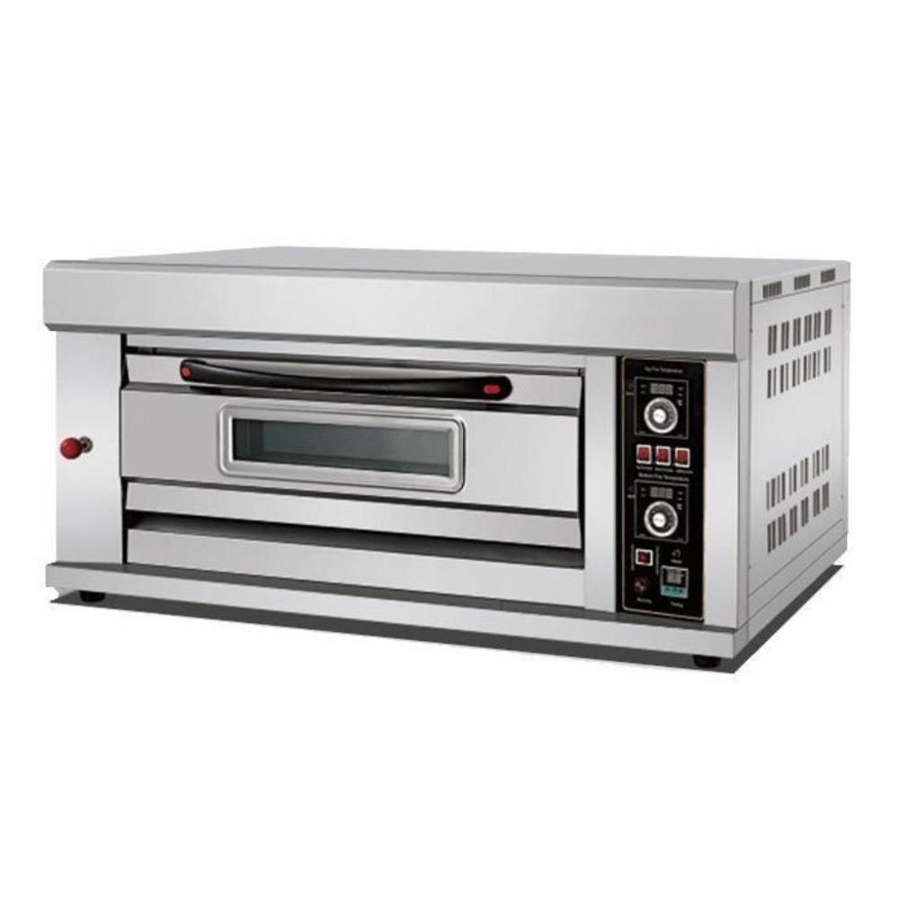 MIGSA HGO-11 | Horno | Pizza Pan Pastes | Iluminación Interior | Gas | Acero Inoxidable | Pizzerías Hoteles Bares Gas Restaurante Cafetería Negocio Pastelería Pizzería Repostería Cocina Cocción Alimentos Galletas Comida 