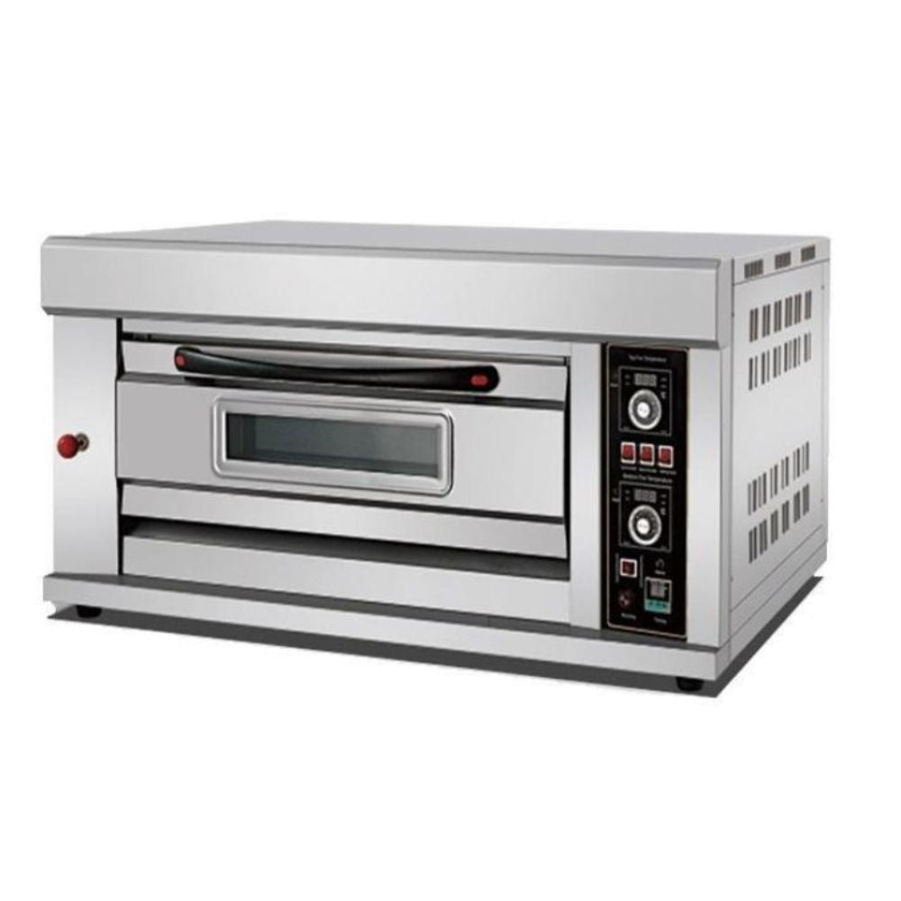 MIGSA HGO-12 | Horno | Pizza Pan Pastes  | Iluminación Interior | Gas | Acero Inoxidable | Pizzerías Hoteles Bares Gas Restaurante Cafetería Negocio Pastelería Pizzería Repostería Cocina Cocción Alimentos Galletas Comida 