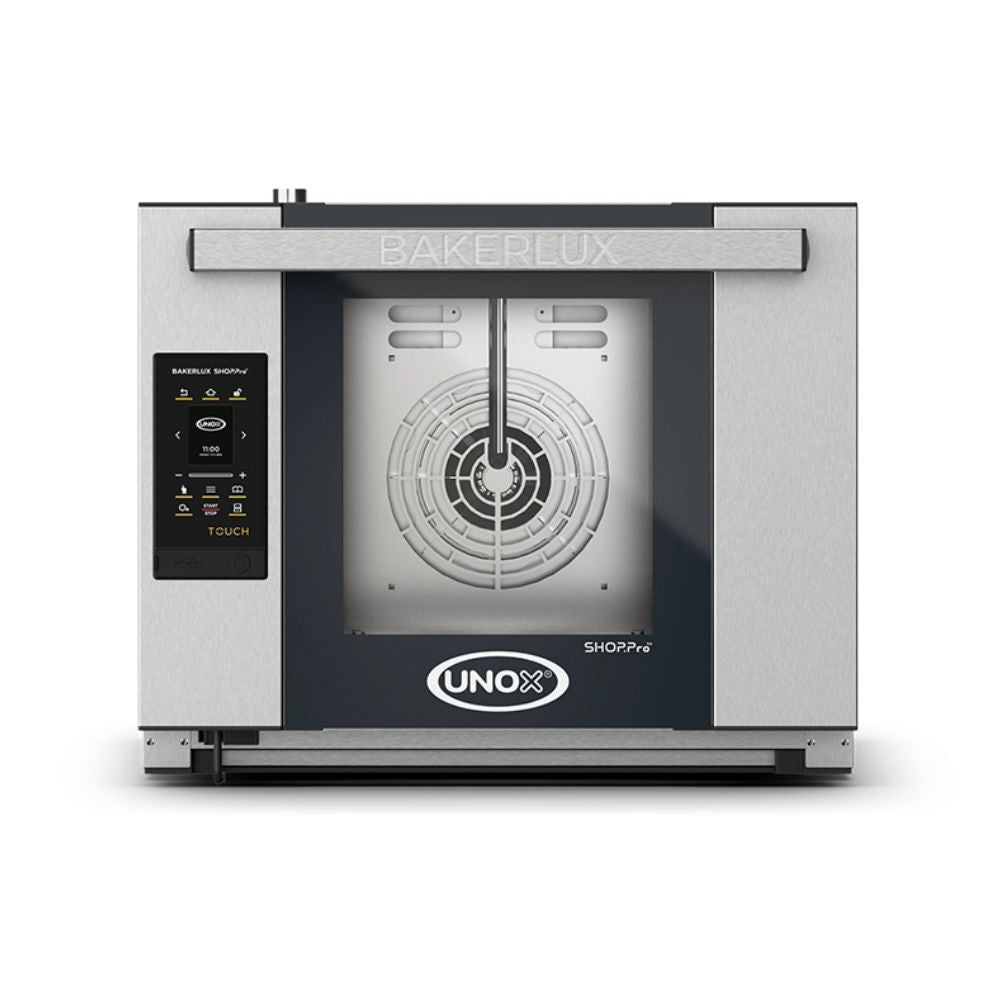 Horno Unox XEFR-04HS-ETDV, eléctrico, en acero inoxidable.