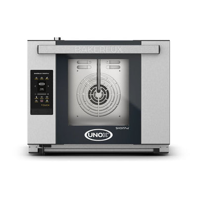 Horno Unox XEFR-04HS-ETDV, eléctrico, en acero inoxidable.