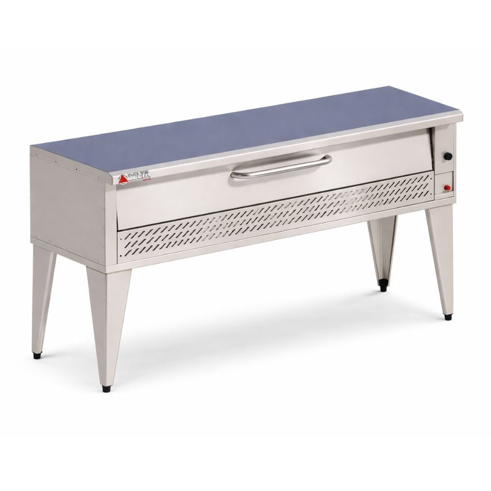 Horno Delta PIZZA-3, horno pizzero, en acero inoxidable.
