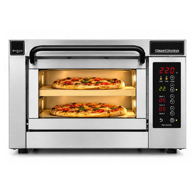 Horno Ecomax PM451ED-1, horno pizzero, en acero inoxidable.