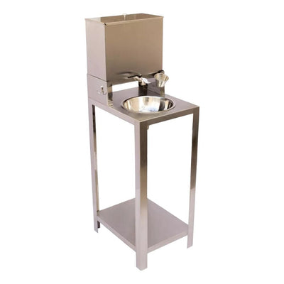 LAVAMANOS KITCHENMAX STORE MLM1591402122 | Lavamanos Portátil | Acero Inoxidable | Restaurantes Cafetería Bar