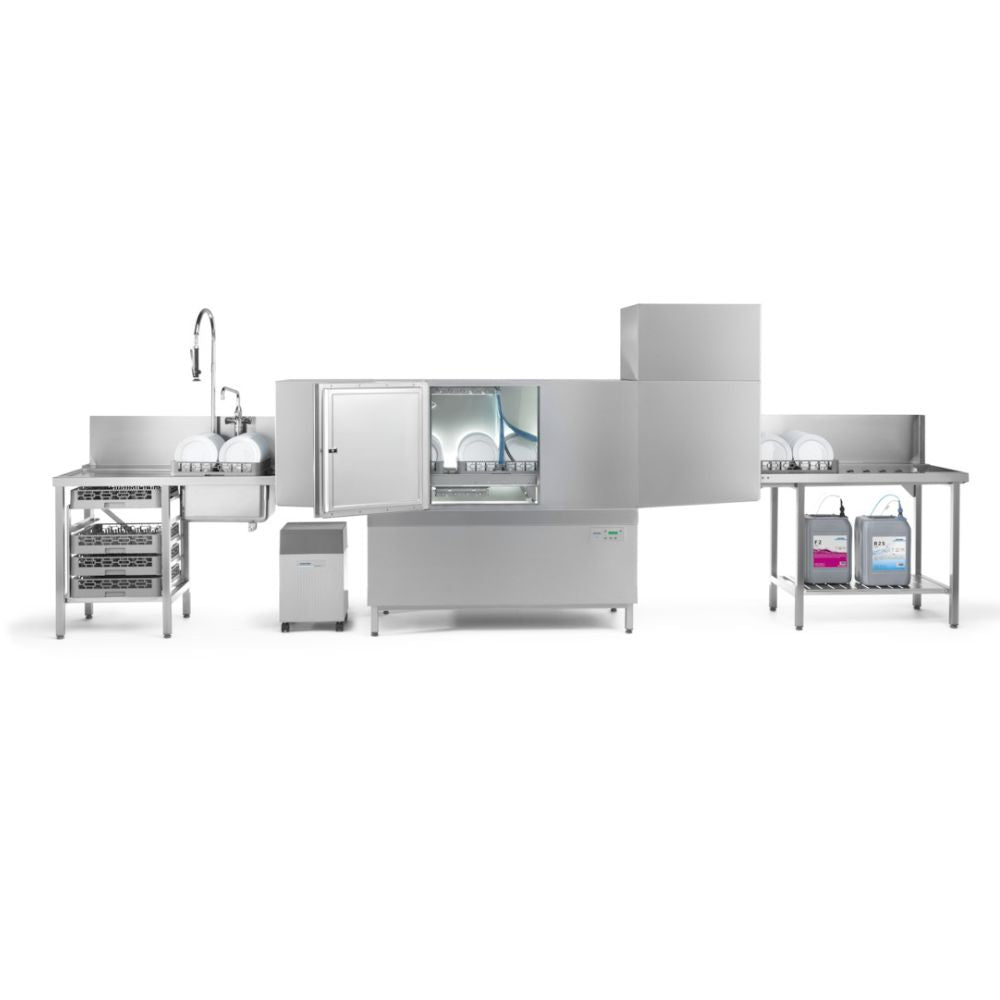 LAVAVAJILLAS WINTERHALTER 174V0023 Tren de arrastre C50 L LINEA 50 | Lavavajillas Tren de Arrastre Compacto | Acero Inoxidable | Colegios Caterings Hoteles Ambientada