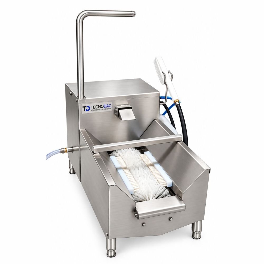 LAVABOTAS TECNODAC LB-1 | Lavabotas Motorizado | 3 Personas/min aprox. | Lavado Empresas Chicas